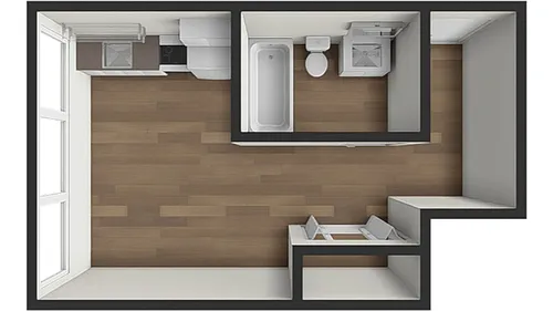 Floor plan 707