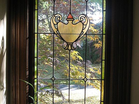 Stained glass window