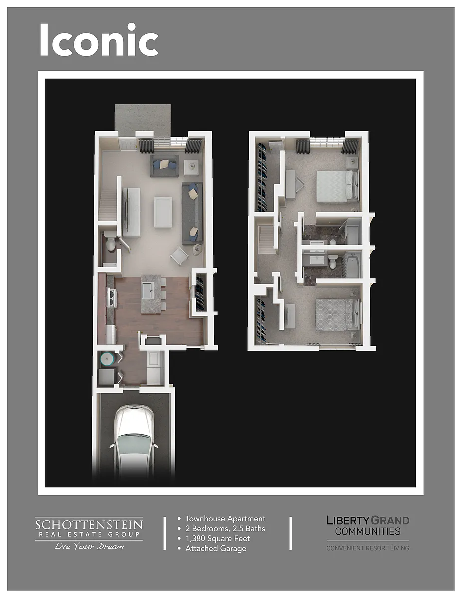 Floor plan Iconic Townhome