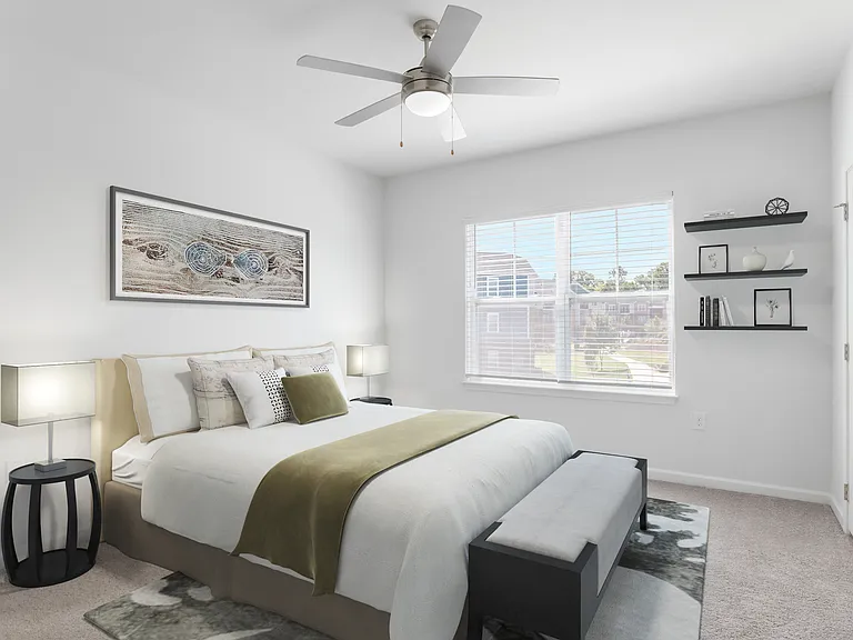 Wake up refreshed in a peaceful bedroom