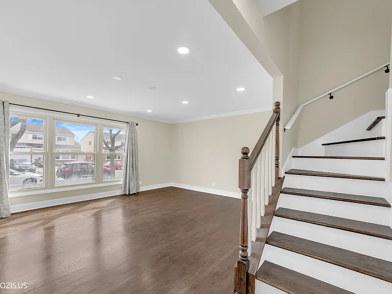 Living Room. Stairs leading to Upstairs Bed Room