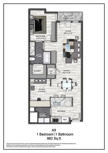 Floor plan A9