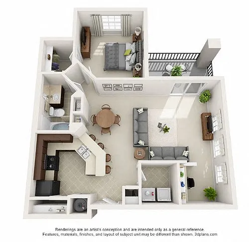 Floor plan A1B