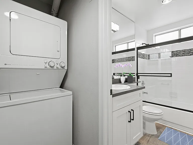 All units have in-unit washers and driers.