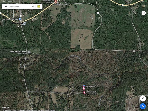 North and south tract 