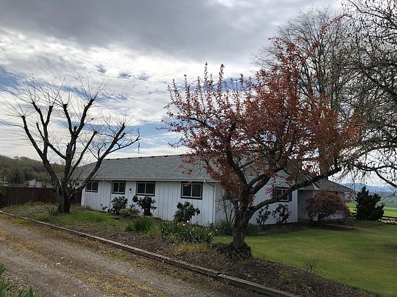 East side of the house