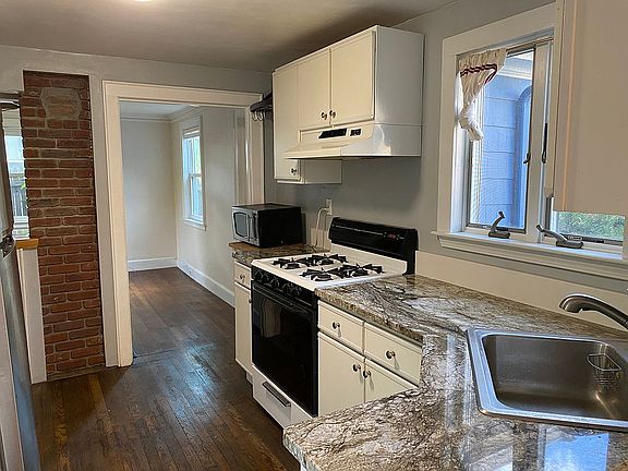Kitchen with granite counter