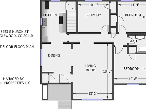 3953 S Huron St Main Floor Plan_07032023