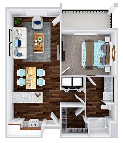 Floor plan The Elm