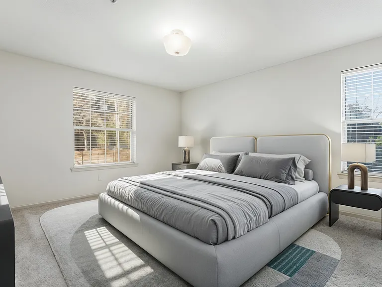 Spacious bedrooms that feel like home