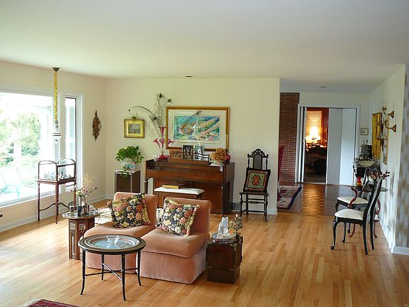 Large Living Room with hardwood floors.