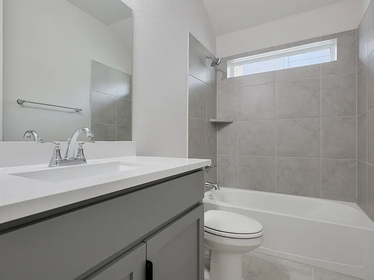 Secondary bathroom