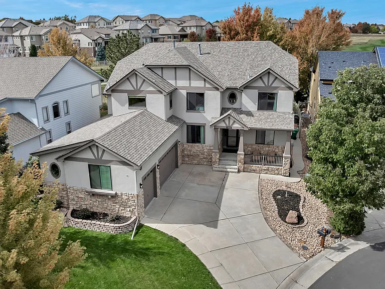 Exterior Front Aerial View