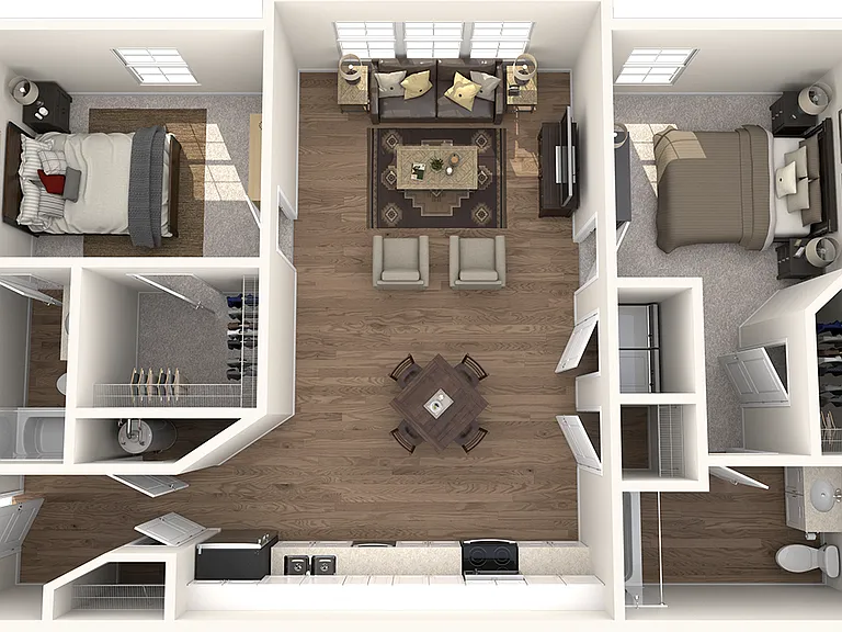 B1 floor plan The Churchill