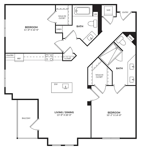 Floor plan B3-3