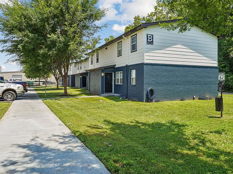 The Ashley Exterior Townhome Building