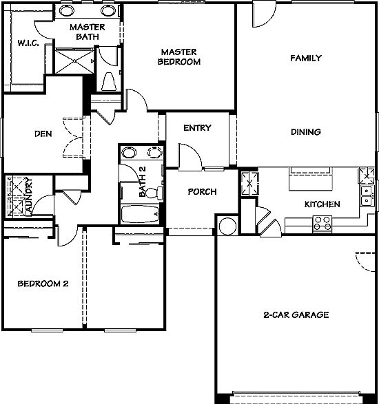 Residence 1617 Plan, River's Edge, Bullhead City, AZ 86442 | Zillow