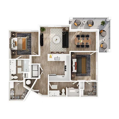 Floor plan B2