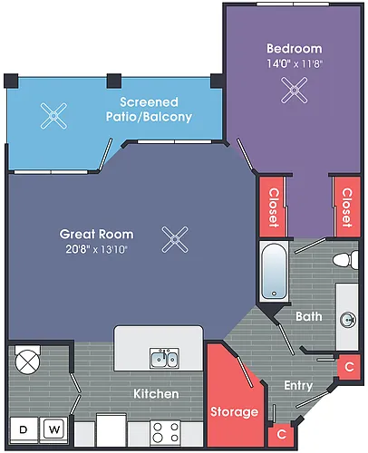 Floor plan Balmain