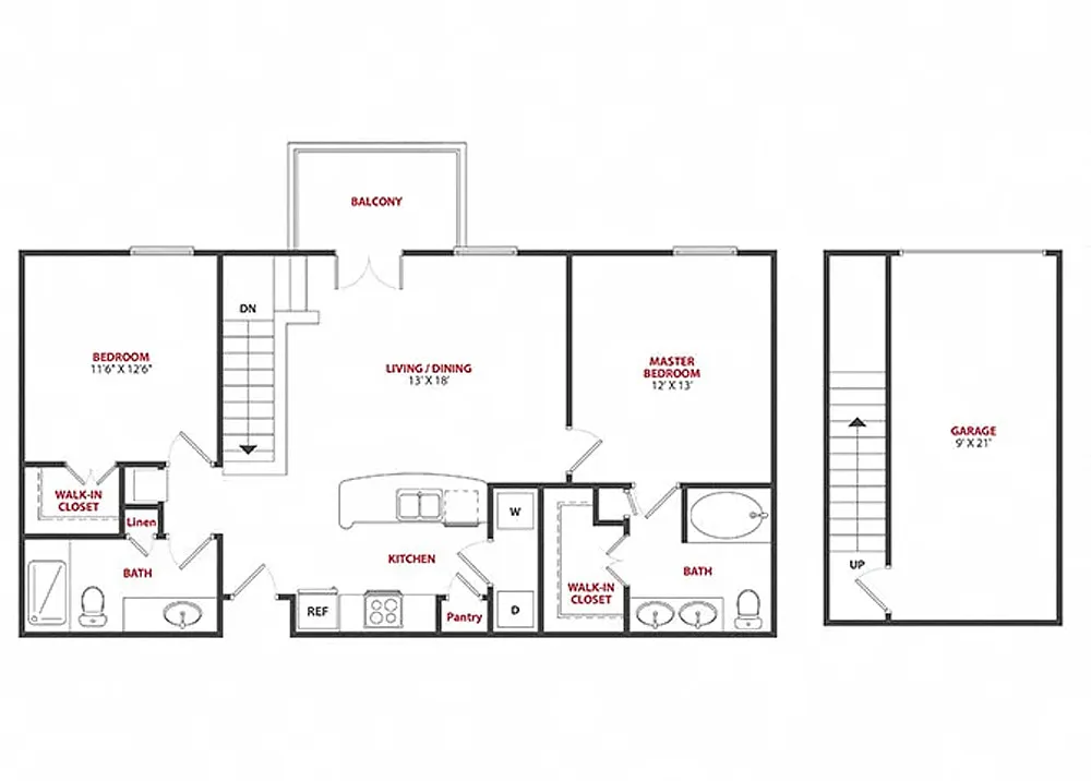 Floor plan Versailles