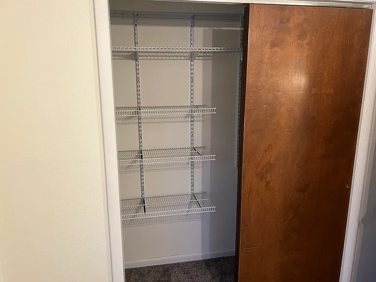 2nd Bedroom Closet shelving