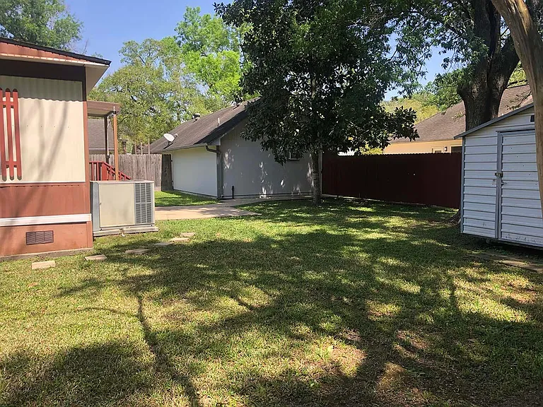 Side yard.