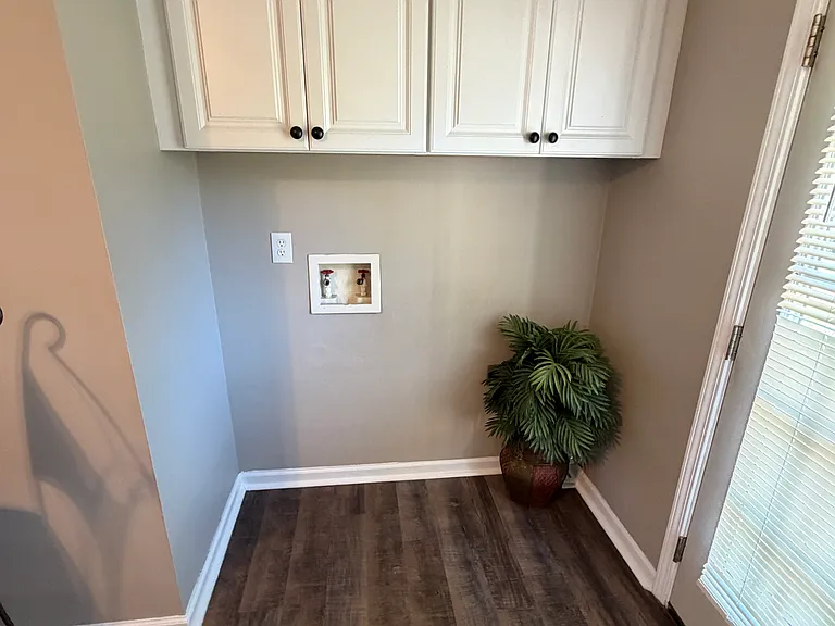 Washer and dryer connections