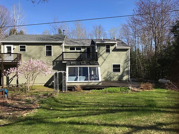 back deck and sun room