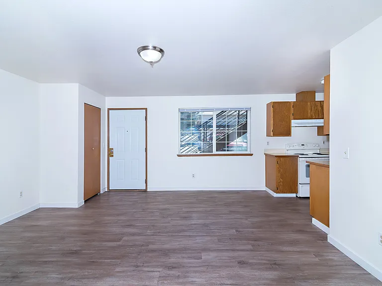University Place Living Room & Kitchen