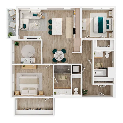 Floor plan B2