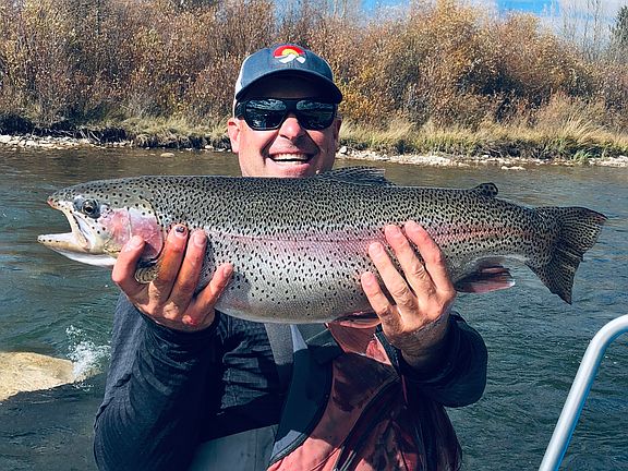 Rainbow Trout in Blue River