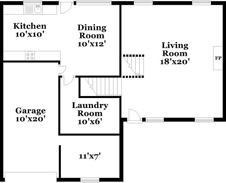 3 bed, 2.0 bath, 1578 sqft, $1,865 — Photo 2
