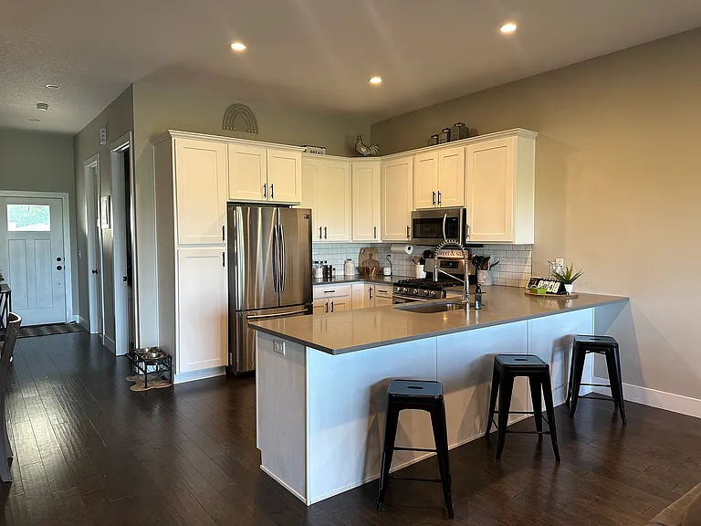 Looking towards the front door