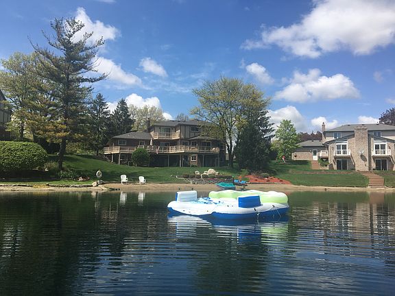 view of house from lake