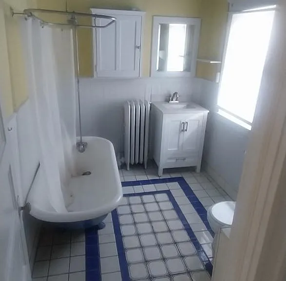 CLAW FOOT IRON TUB-