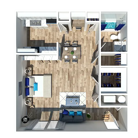 Floor plan Studio