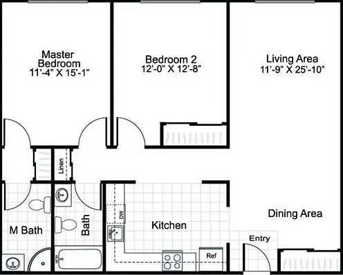 2 Bed and 2 Bath 2 Bed and 2 Bath