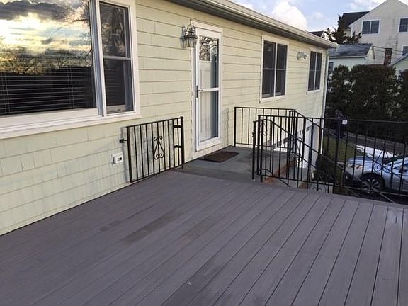 View from Deck to Front Entrance