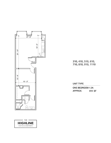 Floor plan Gershwin