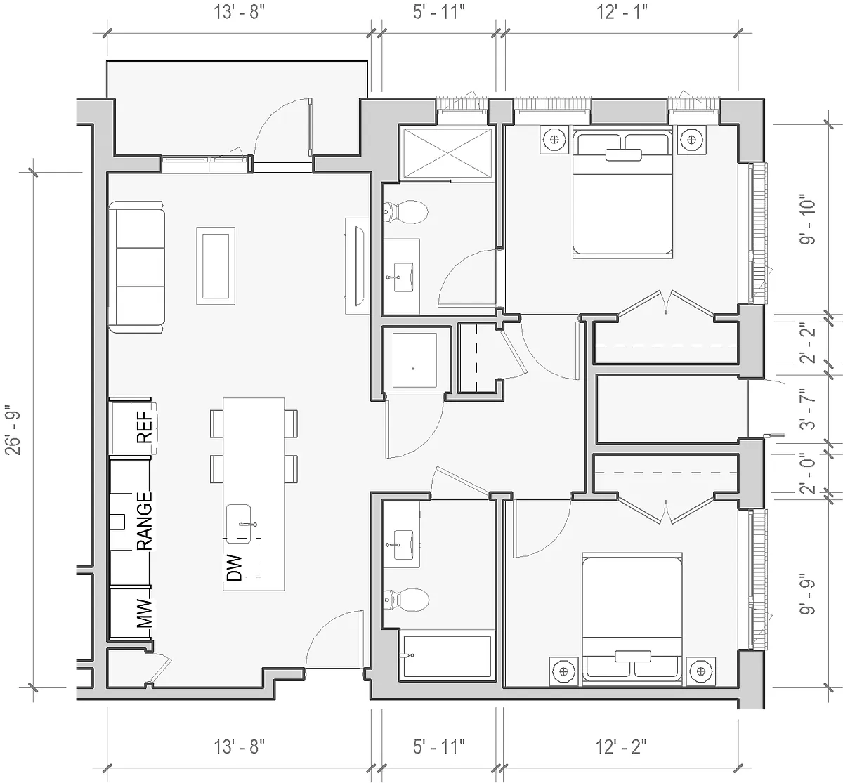 Floor plan Acacia