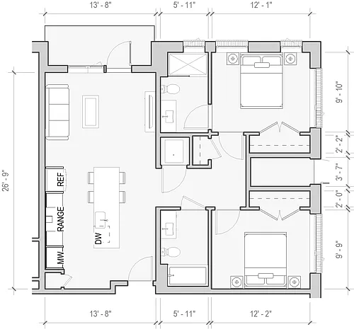 Floor plan Acacia