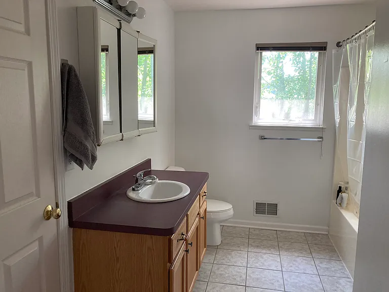 Linen closet in full bath.