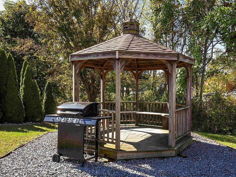 Grill and Gazebo