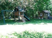 Back yard.
