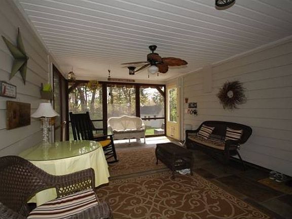 Inside the Screened Porch