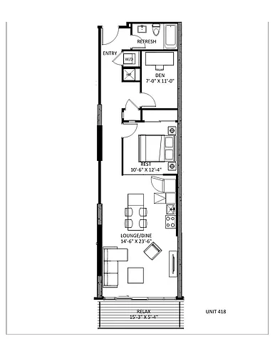Floor plan The Palmerston ll
