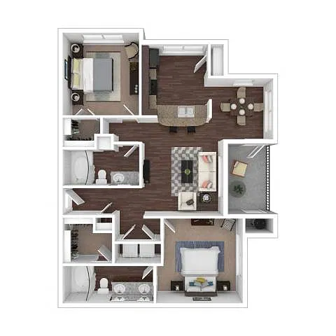 Floor plan B3