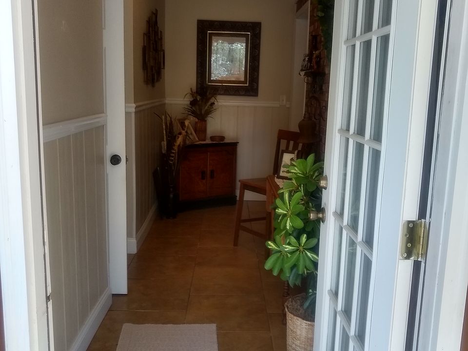 Side entrance.