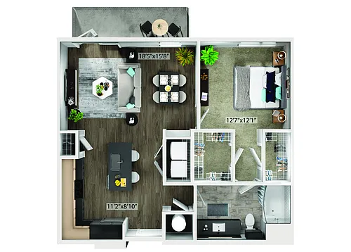 Floor plan A7