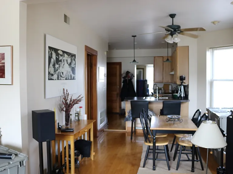 View from front to rear of apartment